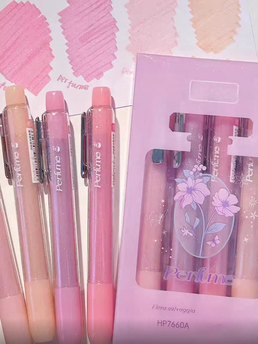 Scented Glitter Highlighter Set