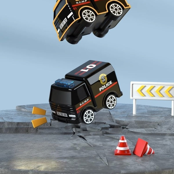 Mini Alloy Pull-Back Car Sets (4-Pack)