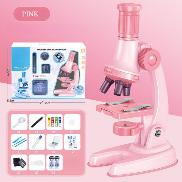 Little Lab Pro: 1200x Junior Microscope Kit Fantastik Curios