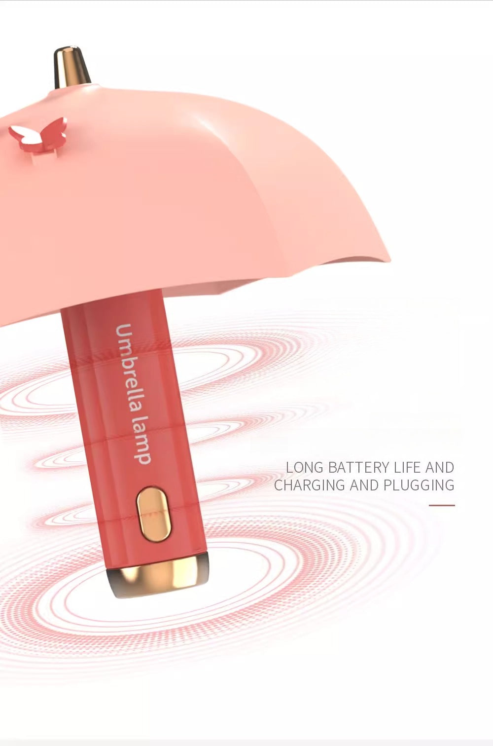 Umbrella Inspired Magnetic Night Light