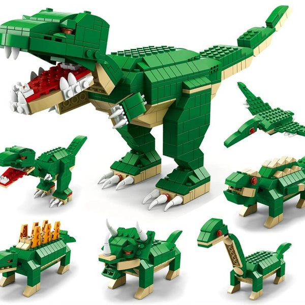 Build & Rebuild 6-in-1 Themed Building Blocks