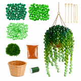 Beaded Plant Suncatcher Kit – DIY or Finished Decor
