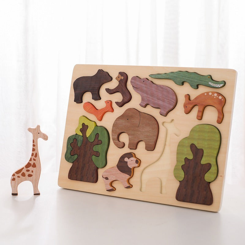 Wooden Forest Animal Puzzle
