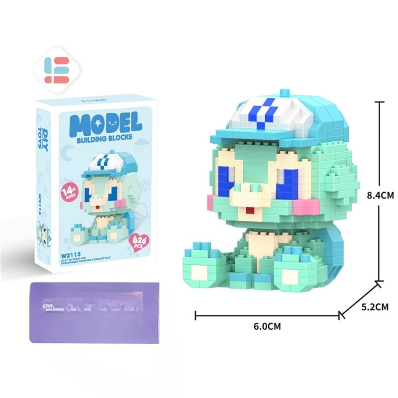 Cute Cartoon Micro Building Block Kit