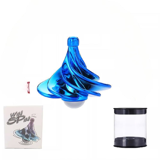 Wind-Driven Desktop Spinner