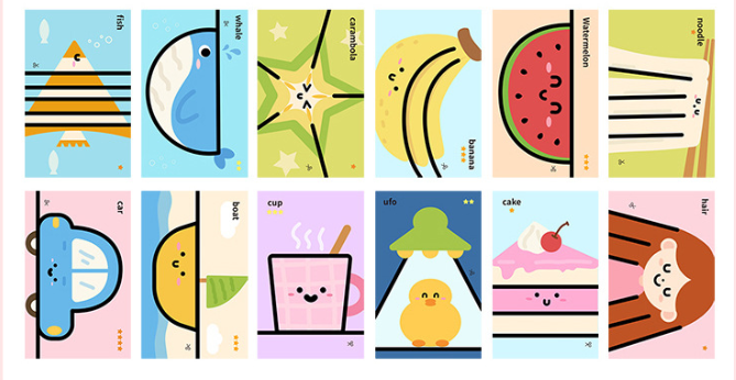 Toddler Paper Cutting Activity Set (60 Sheets)