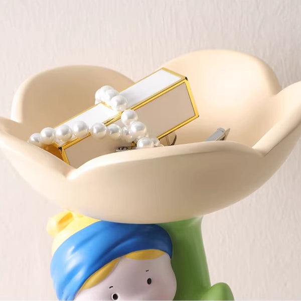 Girl with a Pearl Earring Figurine Key Tray