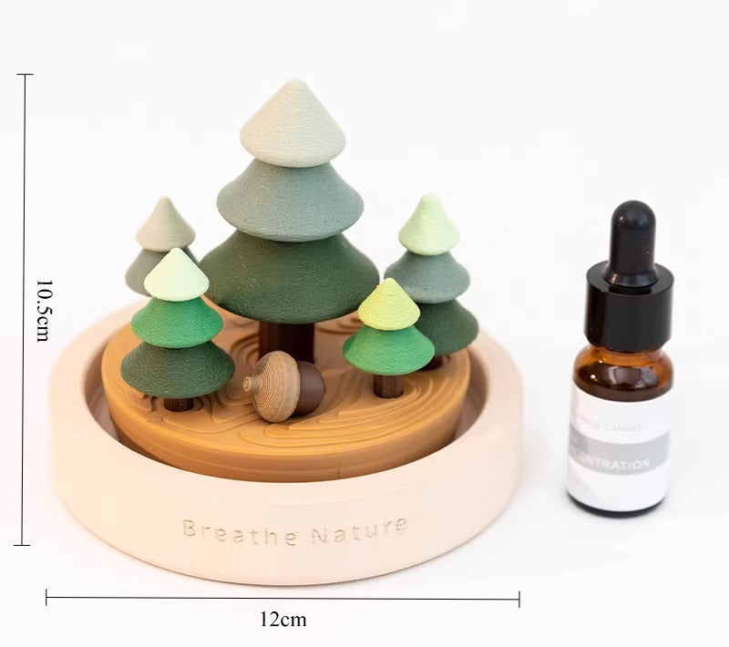 Miniature Christmas Tree Essential Oil Diffuser