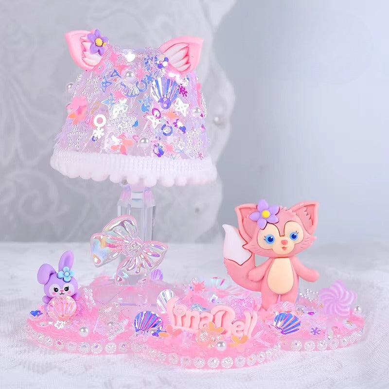 DIY Cream Glue Crystal Lamp Kit