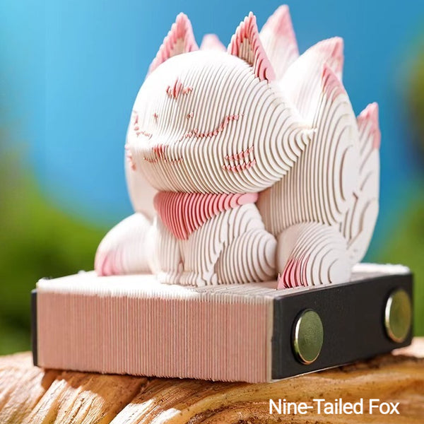 3D Paper Sculpture Memo Pad