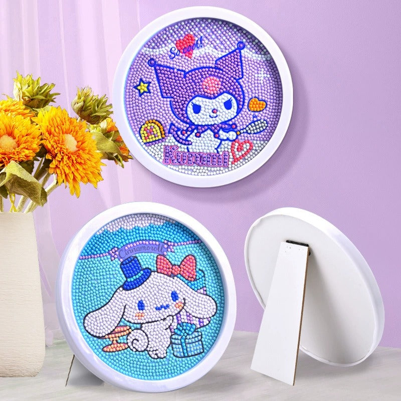 Sanrio Character Diamond Painting Kit with Frame