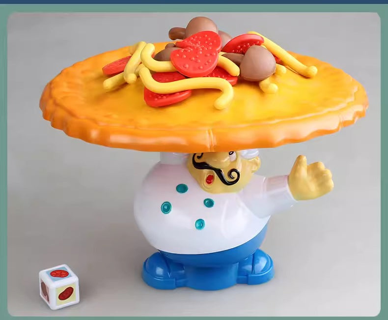 Balancing Pizza Stack Game