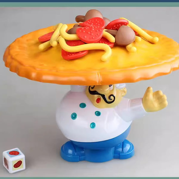 Balancing Pizza Stack Game