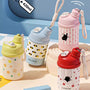 Compact Stainless Steel Insulated Bottle with Dual-Drink Lid
