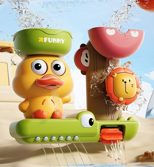 Animal Friends Bath Water Wheel Toy