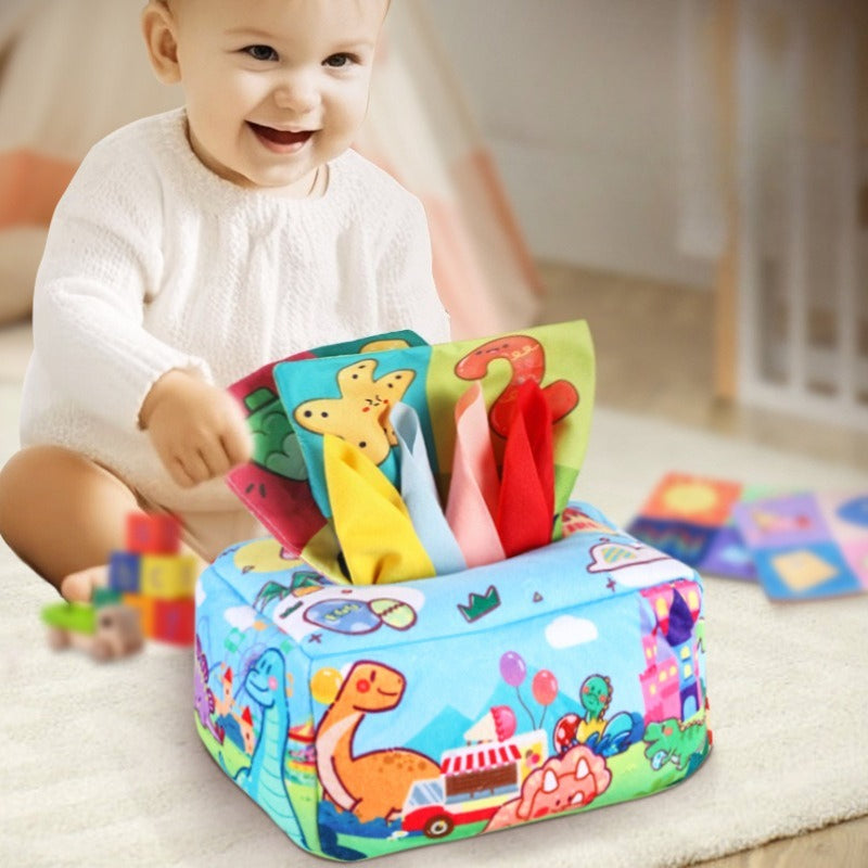 Baby Soft Fabric Pulling Toy Box