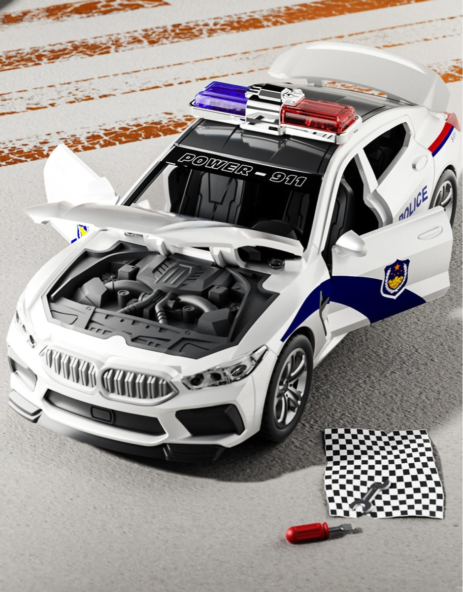 Simulated SWAT Police Car with Sound and Lights