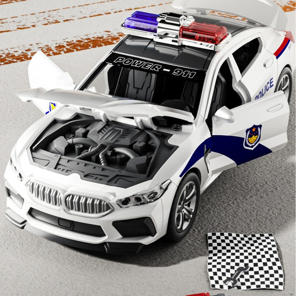 Simulated SWAT Police Car with Sound and Lights