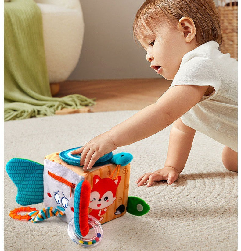 Happy Monkey Baby Sensory Activity Cube