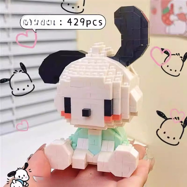 Cute Cartoon Micro Building Block Kit