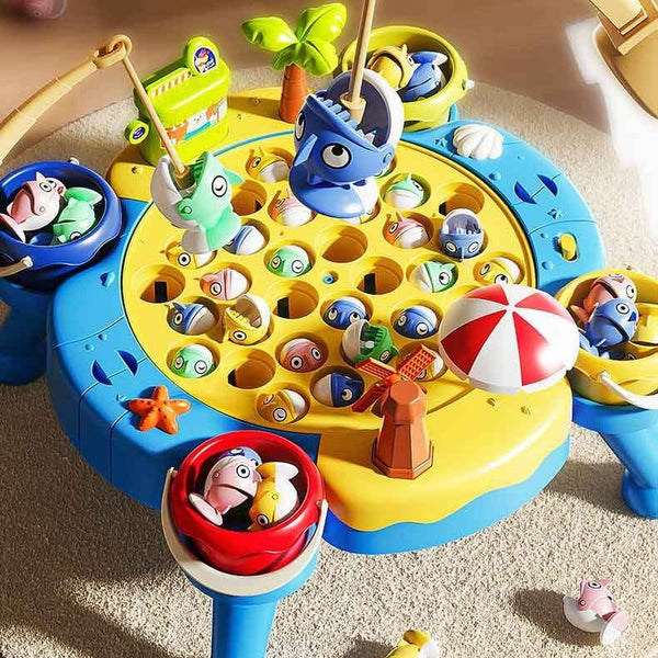 Rotating Magnetic Fishing Table Game