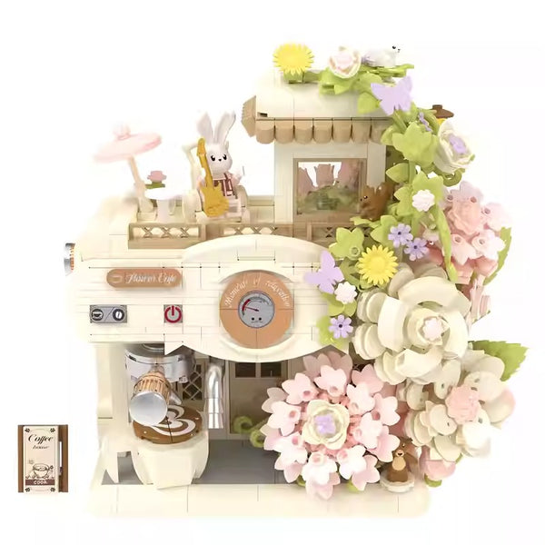 Island Light Coffee House 3D Building Set