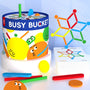 Busy Bucket Wooden Color and Shape Matching Set