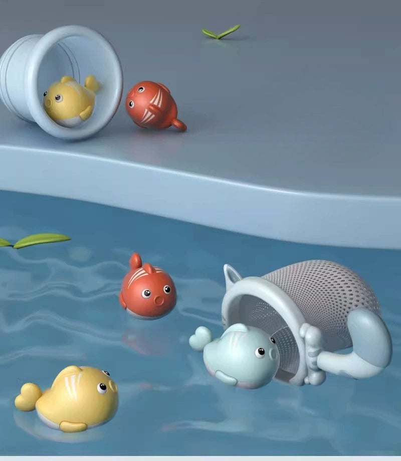 The 'Catch & Splash' Magnetic Fishing Set – Bath & Water Play Toy 8-in-1 Fantastik Curios