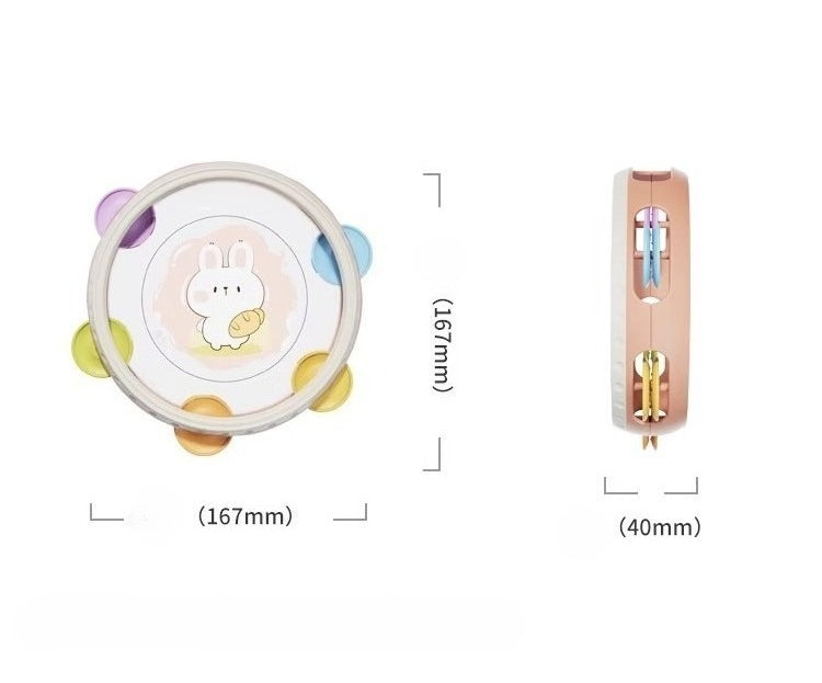 Baby Musical Hand Drum Rattle