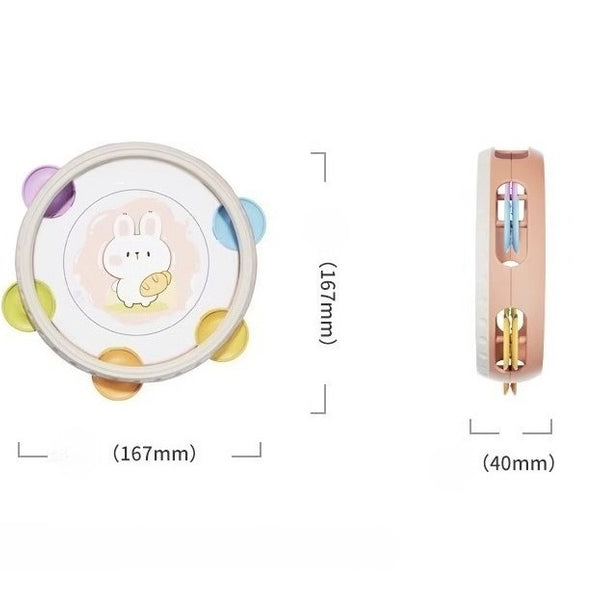 Baby Musical Hand Drum Rattle