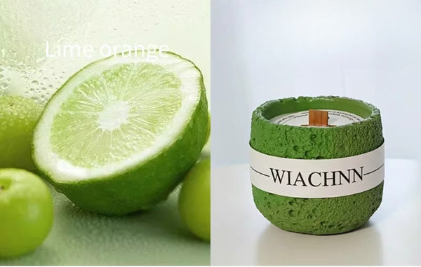 Cream Glass Jar Scented Candle