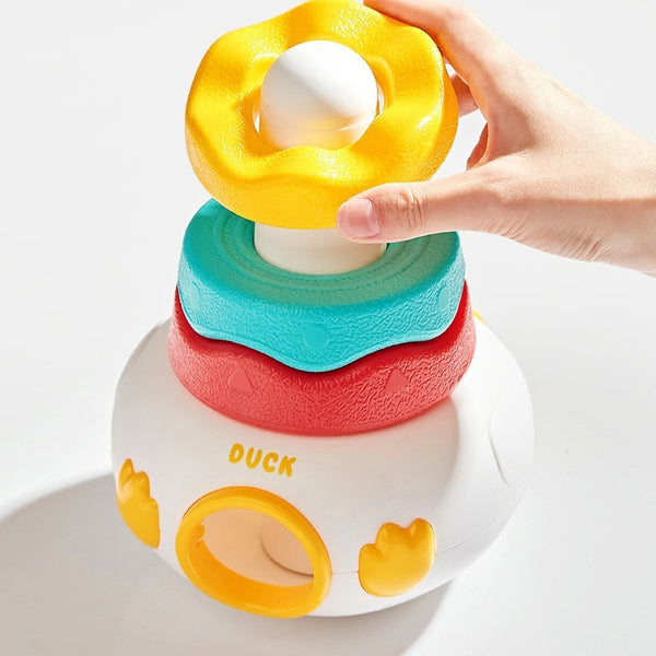 Duck Stacker Tumbler with Shape Matching Eggs