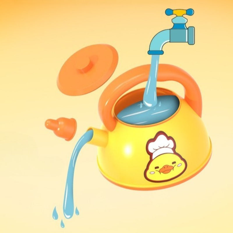 Interactive Steam Rice Cooker Kitchen Toy Set - 68 Pieces