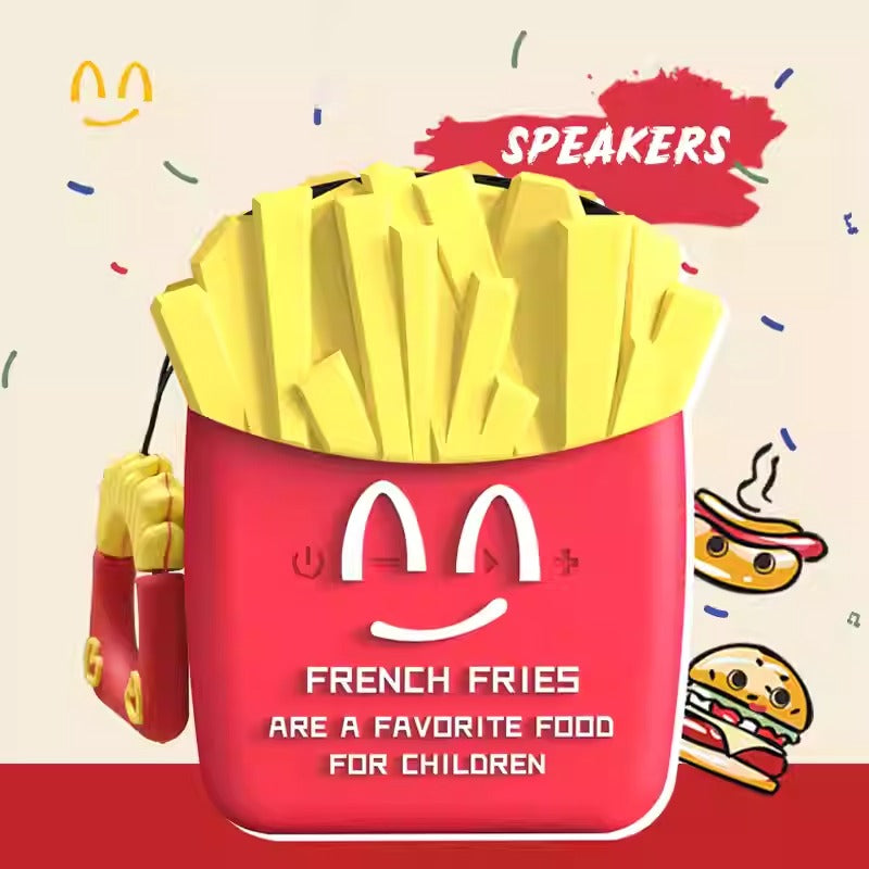 French Fries Portable Bluetooth Speaker