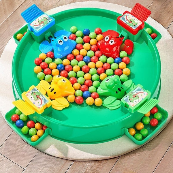 Hungry Frogs Eating Beans Desktop Game