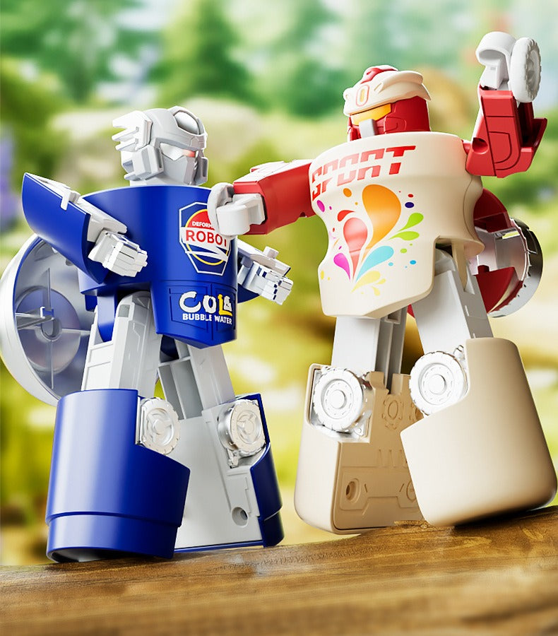 Food Transformation Robot Action Figure Set