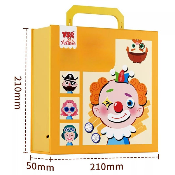 Magnetic Face Puzzle Play Set