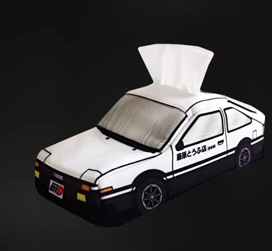 Initial D AE86 Drift Car Tissue Box Cover
