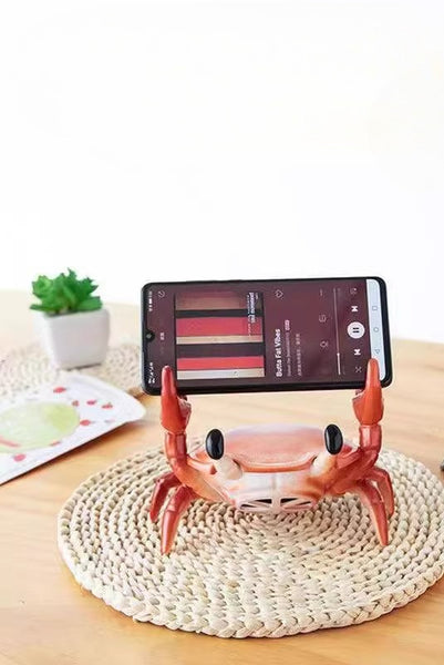 Playful Crab Speaker and Phone Stand