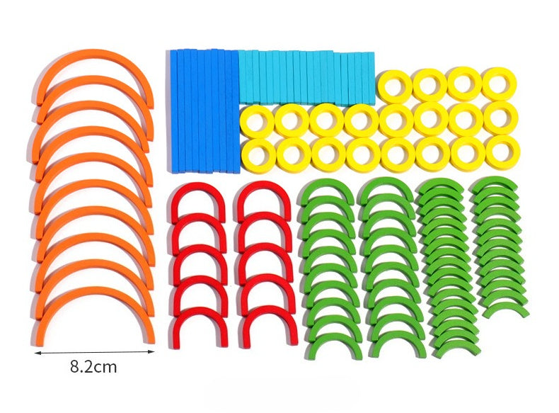 Wooden Animal Logic Puzzles - Creative Matching Set for Toddlers & Kids