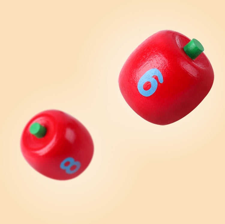 Magnetic Apple Tree Counting and Catching Toy