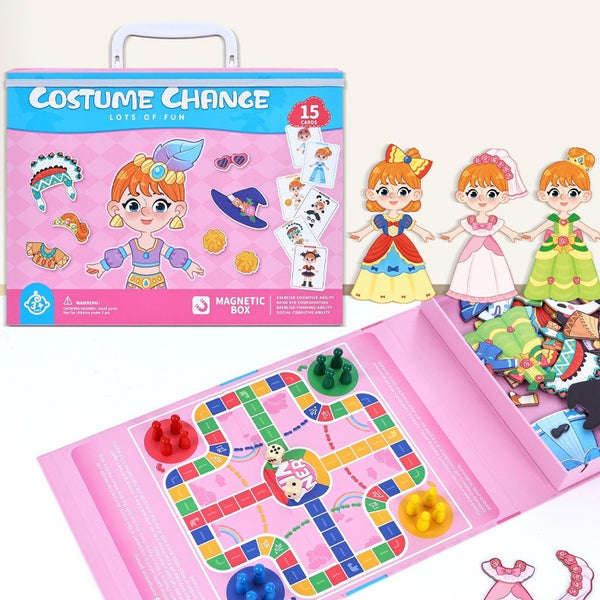 Magnetic Portable Dress-Up Activity Box