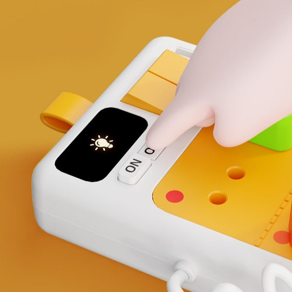 Toddler Busy Board Electrical Safety Plug-in Toy