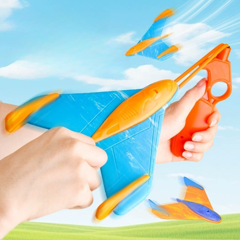 Catapult Foam Glider Plane with Flashing Lights