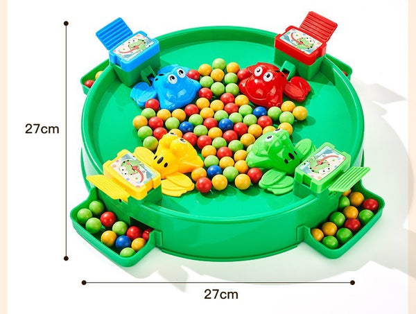 Hungry Frogs Eating Beans Desktop Game