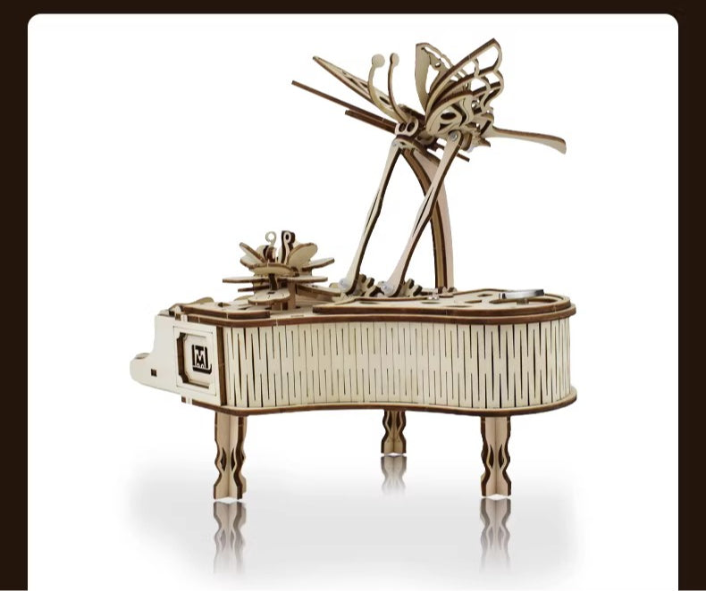 DIY Wooden Piano Music Box Kit