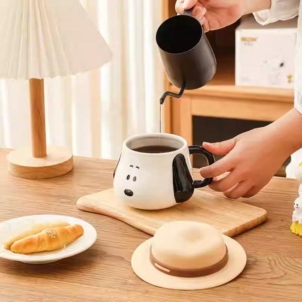 Straw Hat Ceramic Mug