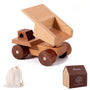 Solid Beech Wood Toy Car