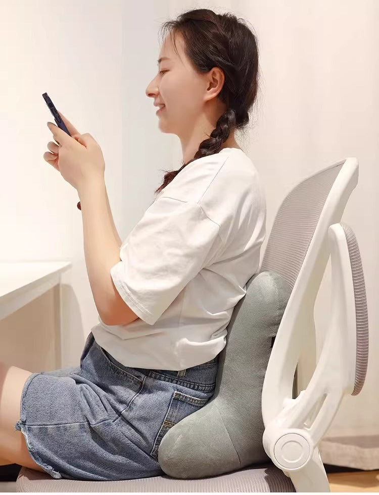 Plush Character Nap Pillow & Lumbar Cushion