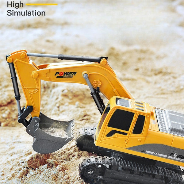 1:24 Scale Remote Control Alloy Excavator